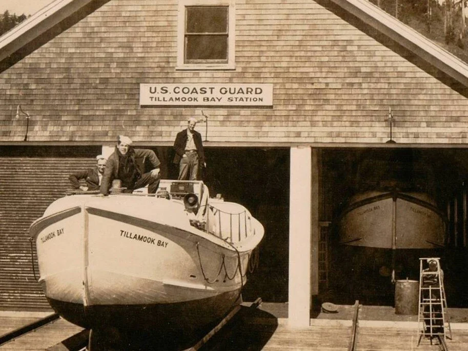 Historic U.S. Coast Guard Boathouse — Tillamook Bay Heritage Route